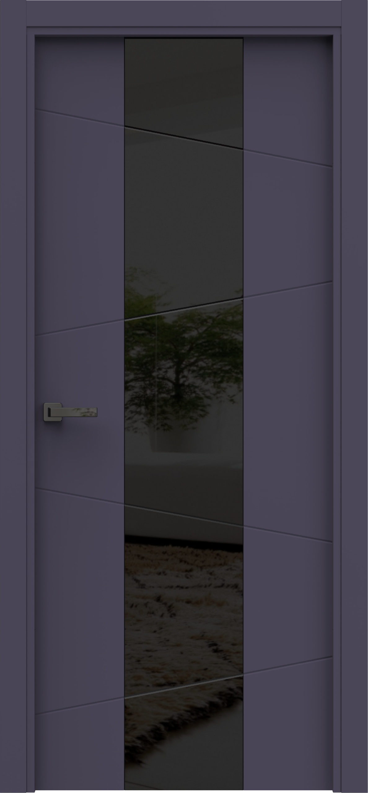 Межкомнатная дверь Alpha 14, покрытая плёнкой ПВХ