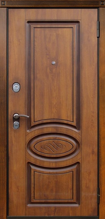 Входная металлическая дверь Модель №15: панели с двух сторон