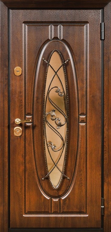 Входная металлическая дверь Модель №20: с влагостойкой плёнкой