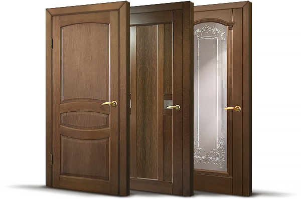 Каталог деревянных межкомнатных дверей: массив сосны или дуба