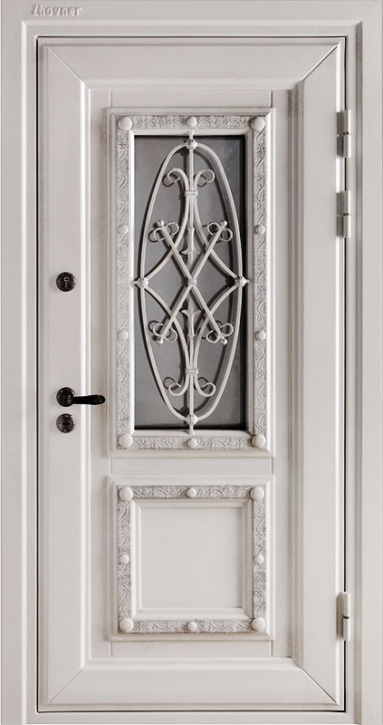 Входная металлическая железная дверь Фаберже фото. Купите по доступной цене