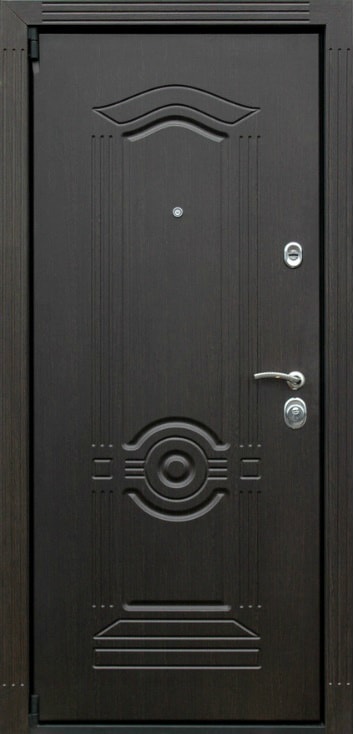 Входная металлическая дверь Модель №17: с влагостойкой плёнкой