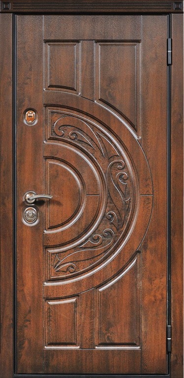 Входная металлическая дверь Модель №22: панели с двух сторон