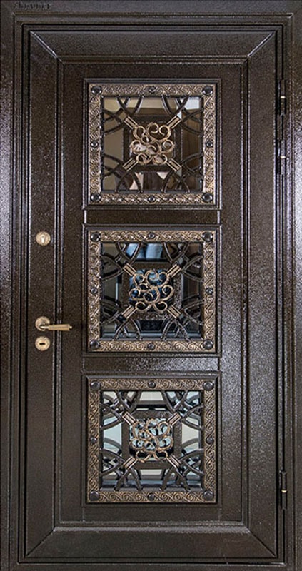 Входная металлическая железная дверь Париж фото. Купите по доступной цене