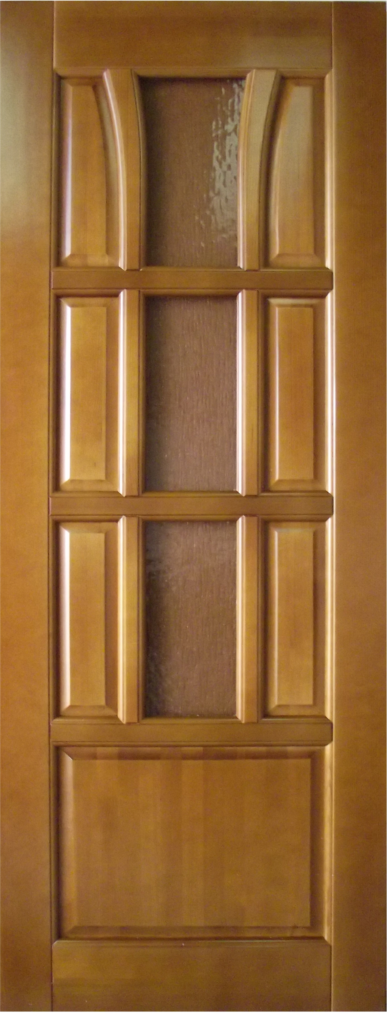 Купите Межкомнатную деревянную дверь Тюльпан из массива, фото