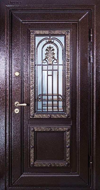 Входная металлическая железная дверь Венеция фото. Купите по доступной цене